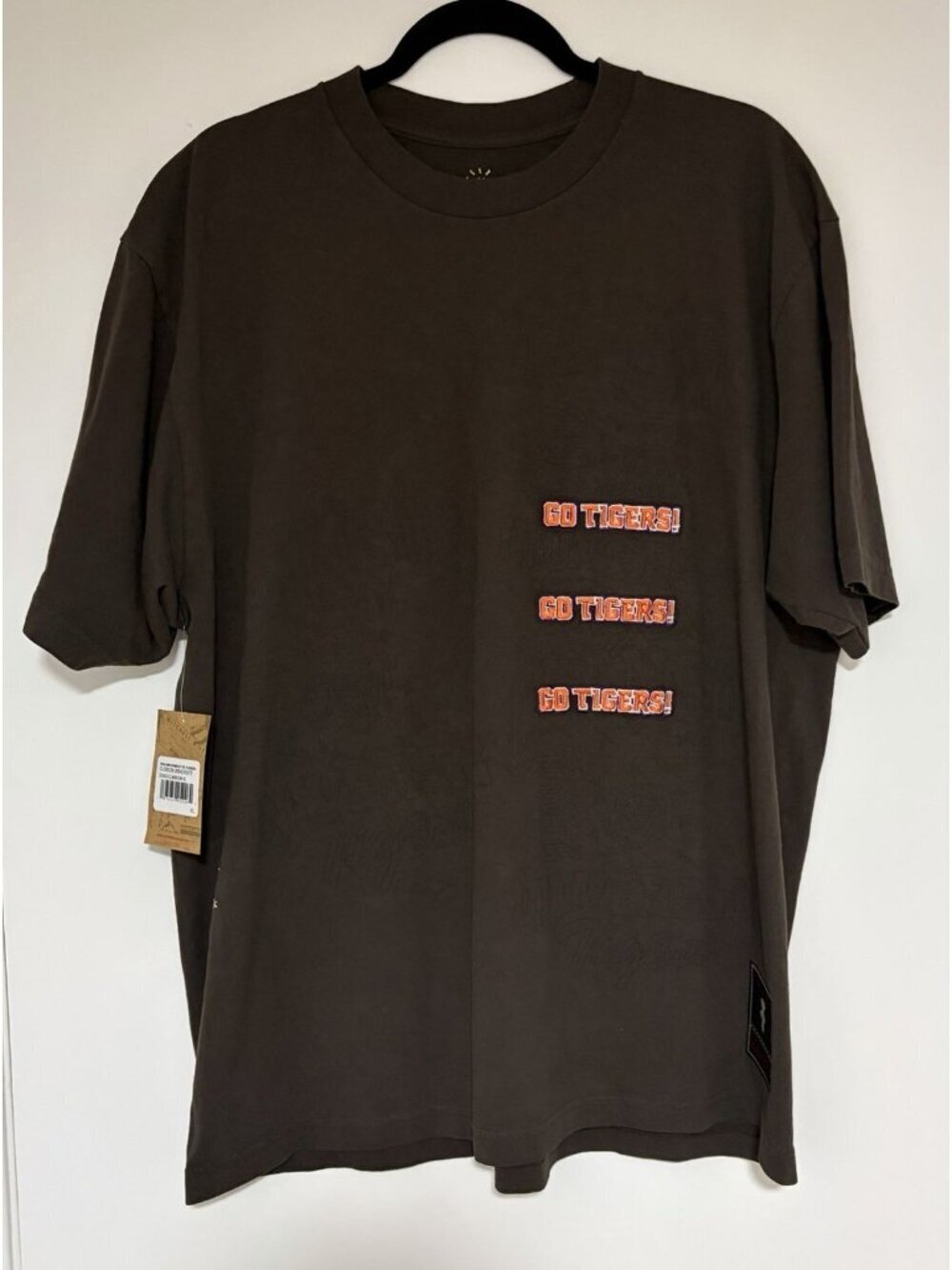 Clemson Tigers Travis Scott Cactus Jack x Mitchell Ness Size XL T-Shirt NWT